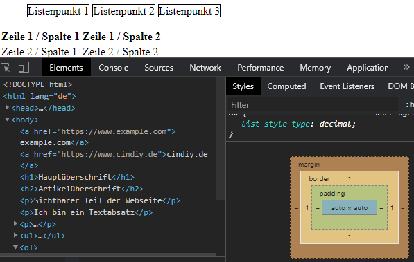 1 Pixel starke linie