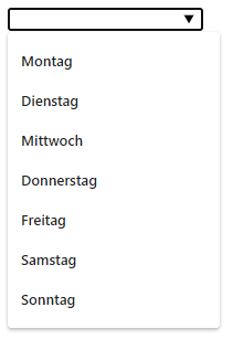 Datalist-Element mit Value-Wert in HTML