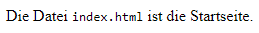 Keyboardeingabe in HTML