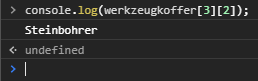 Ein noch genauerer Zugriff auf das Werkzeug