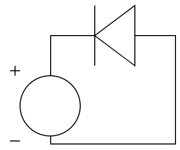 Diode in Sperrrichtung