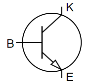 Schaltzeichen für Transistor (NPN)