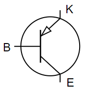 Schaltzeichen für Transistor (PNP)
